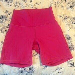 Lululemon Sonic Pink Align 6” Short Size 4